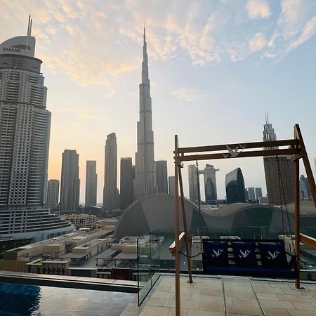 5 Minutes To Dubai Mall - Visitors Choice Dunya Apartments - Central Downtown Дубай Екстер'єр фото